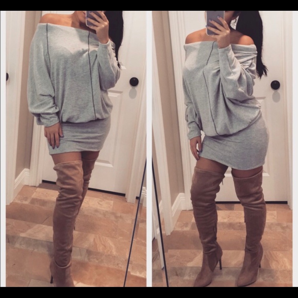 Sweater dress